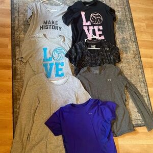 Under armour L and Nike L